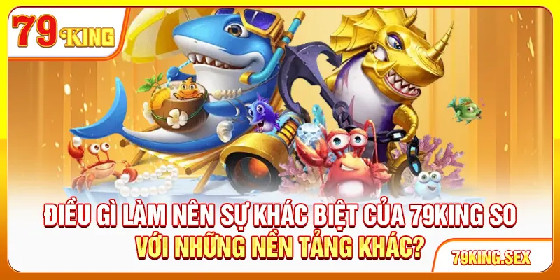 Điều gì làm nên sự khác biệt của 79King so với những nền tảng khác?